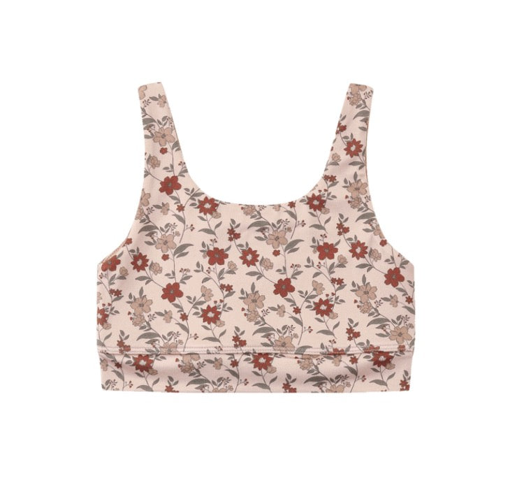 SWIFT SPORTS BRA PINK FLORAL