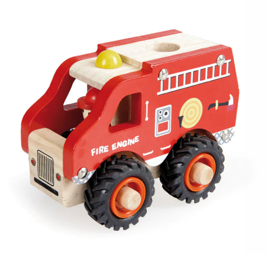 Wooden Toy FIRE ENGINE