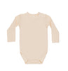 Waffle Long Sleeve Bodysuit + Skirted Bloomer Antique