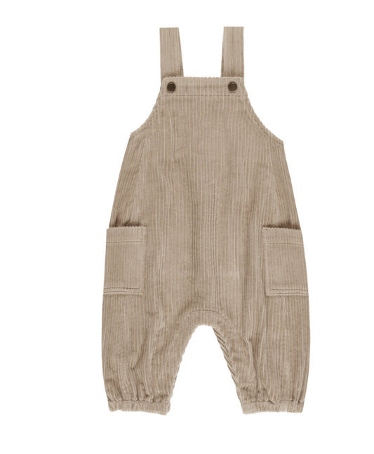 CARGO BABY OVERALL || PEBBLE