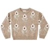 ASPEN SWEATER FAWN FLOWER