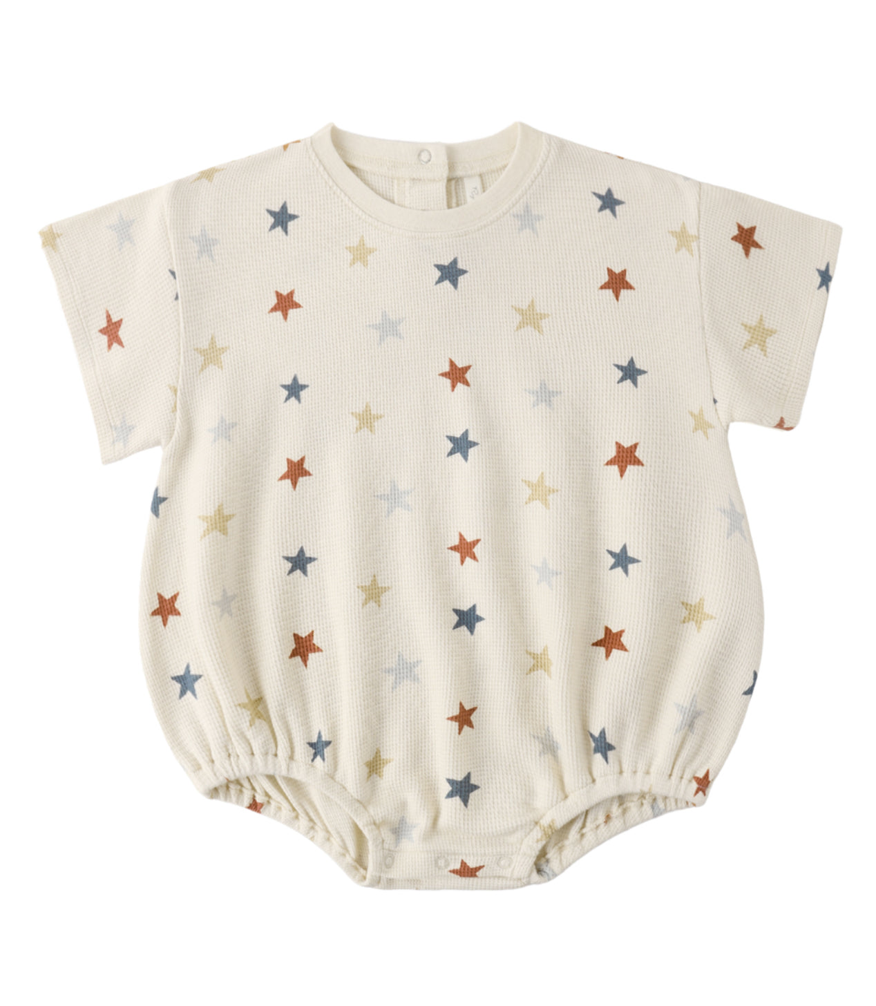 RELAXED BUBBLE ROMPER STARS