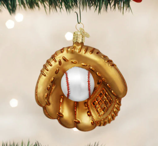 Baseball Mitt Ornament