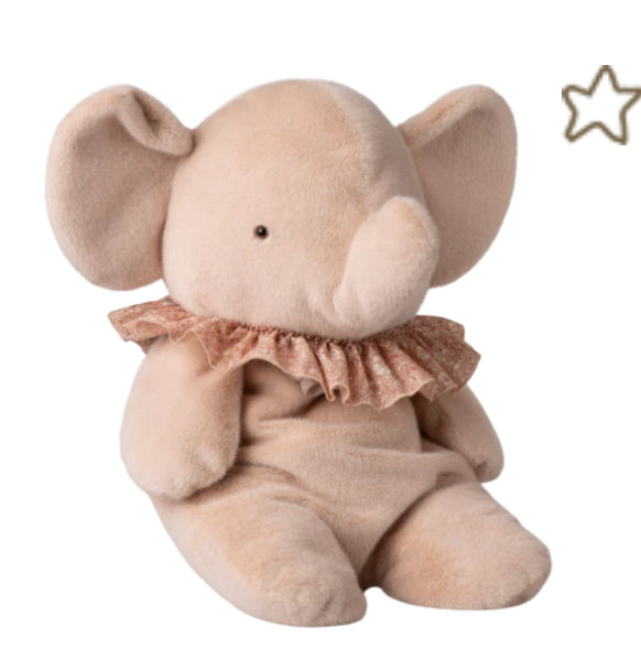 Elephant plush, Big - Powder