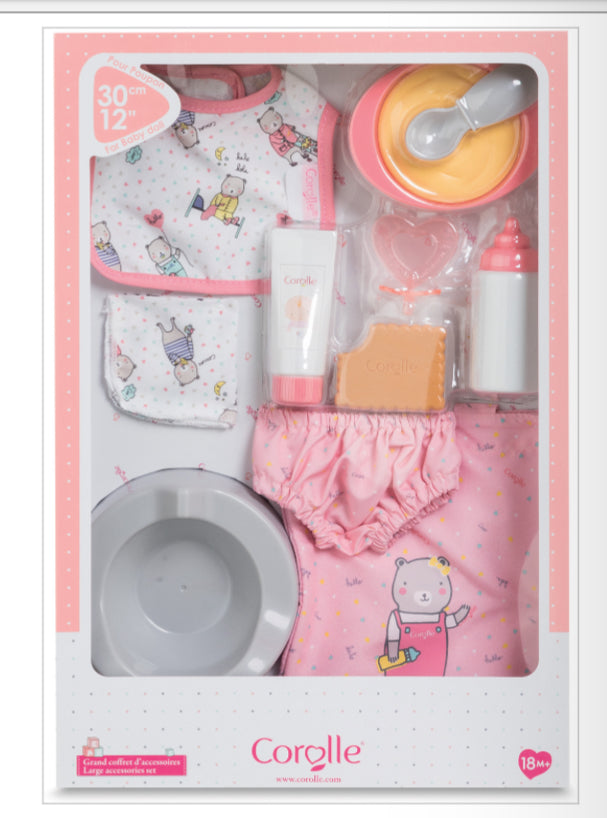 Corolle LARGE ACCESSORIES SET- pink