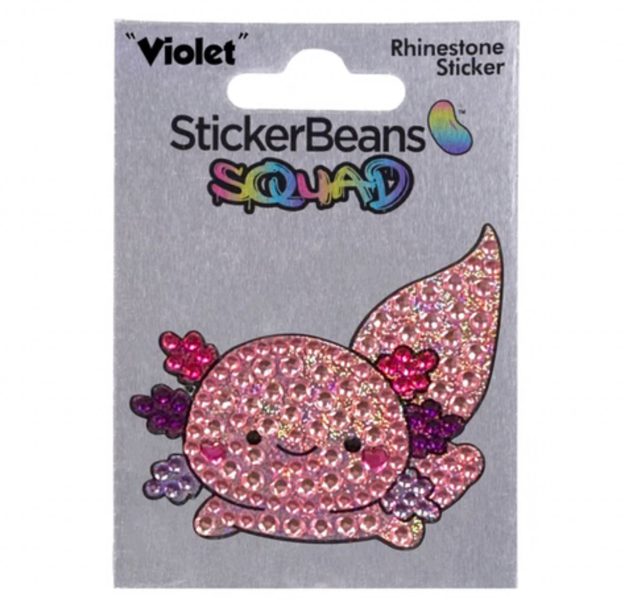 StickerBeans Squad “Violet” Axolotl