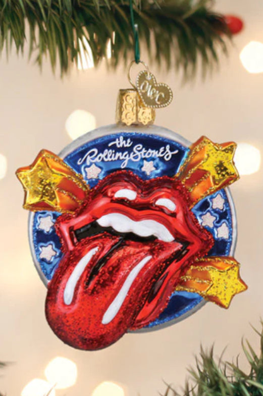 The Rolling Stones Tongue Ornament