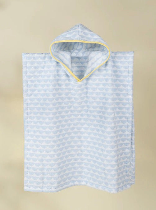 100% Cotton Kids Beach & Pool Poncho