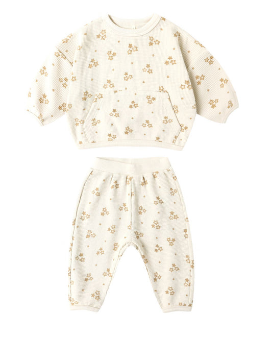 MARIGOLD WAFFLE SLOUCH SET ||
