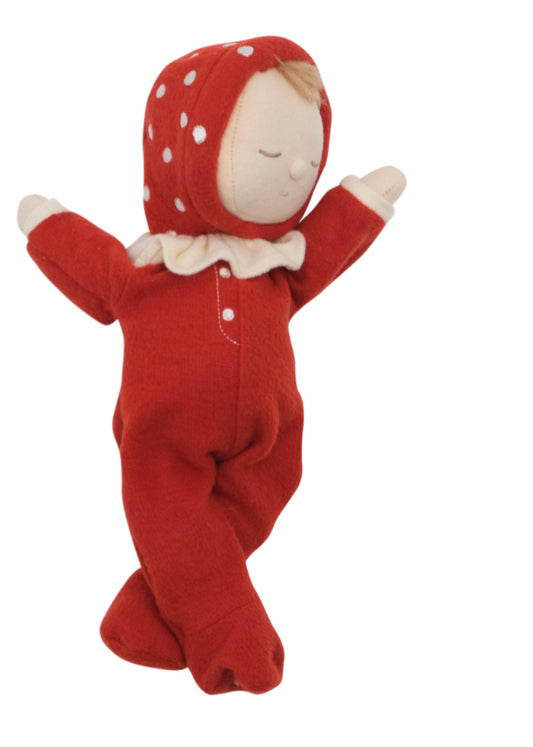 Dozy Dinkum - Toadstool Moppet - Red