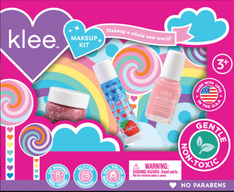 Skipping Pink - Klee Pinwheel Dream 3-PC
Makeup Kit