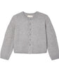 SCALLOP CARDIGAN DUSTY-BLUE