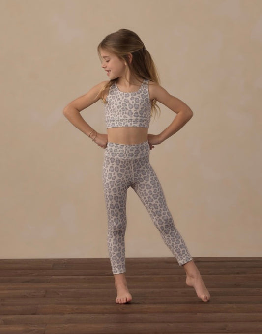 SWIFT SPORTS BRA BLUE LEOPARD