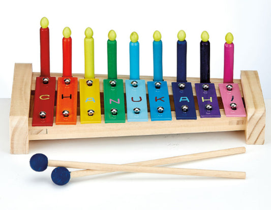 "My First Xylophone" Wood Menorah