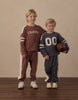 PANELED SWEATPANT MULBERRY