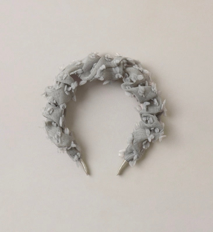 GATHERED HEADBAND EUCALYPTUS