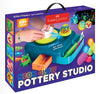 Neon Glow Pottery Studio