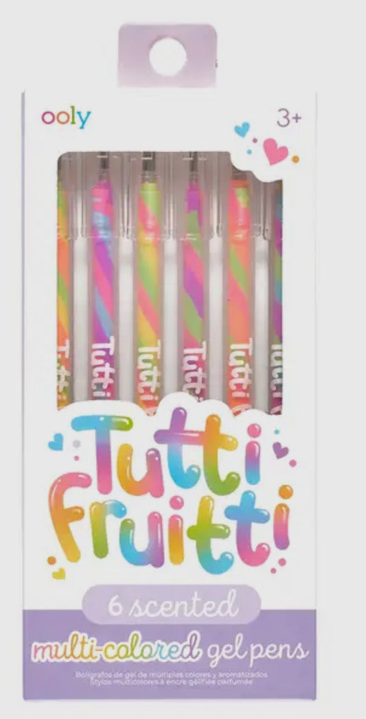 Tutti Fruitti Scented Gel Pens Set of 6