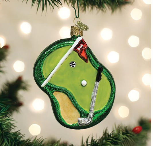 Putting Green Ornament