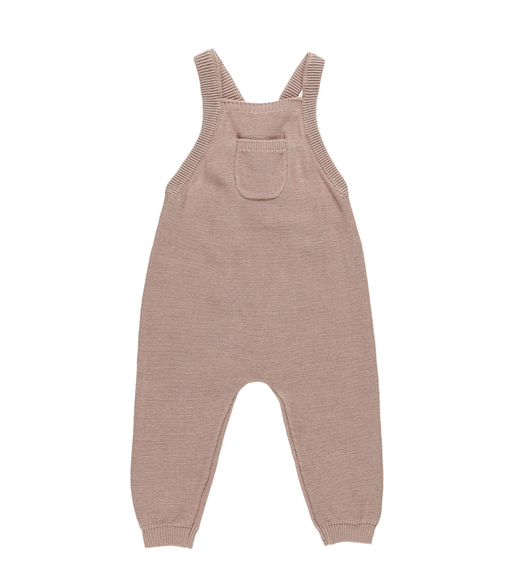 KNIT OVERALL || MAUVE