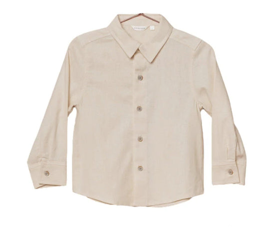 Harrison Button Down Shirt IVORY