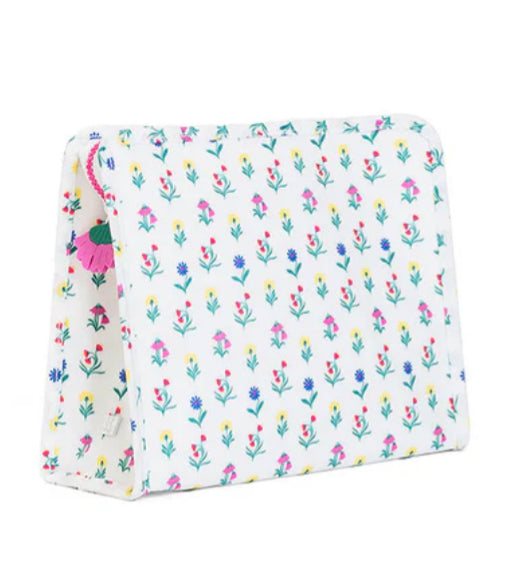 ROADIE LARGE Zip Pouch - WILD FLOWER