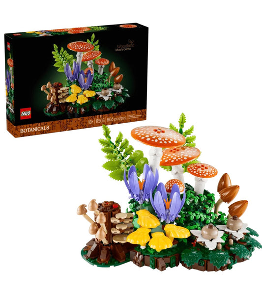 LEGO BOTANICALS Woodland Mushrooms