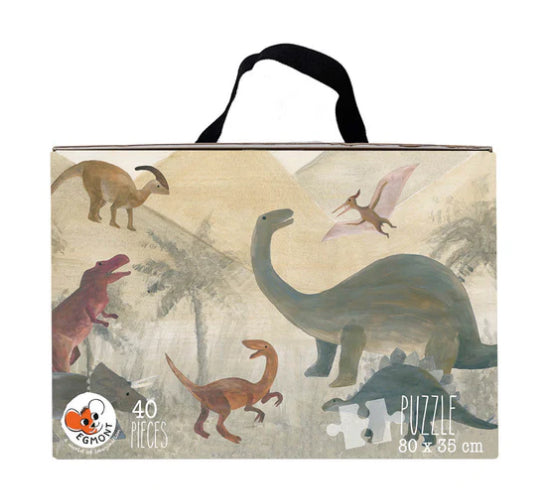 Giant Puzzle Dino 40-piece Floor Puzzle