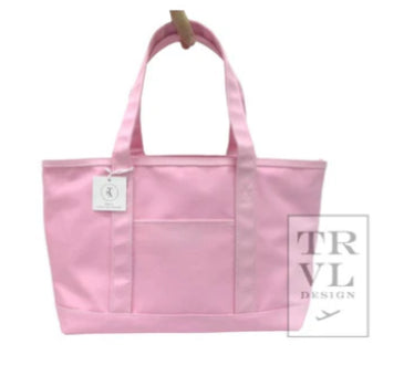 MEDIUM TOTE - COATED CANVAS PEONY