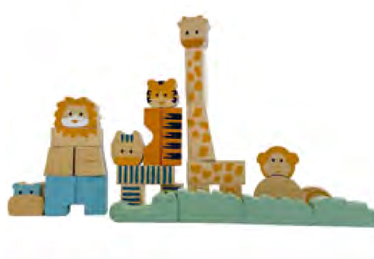 Animal Blocks Jungle