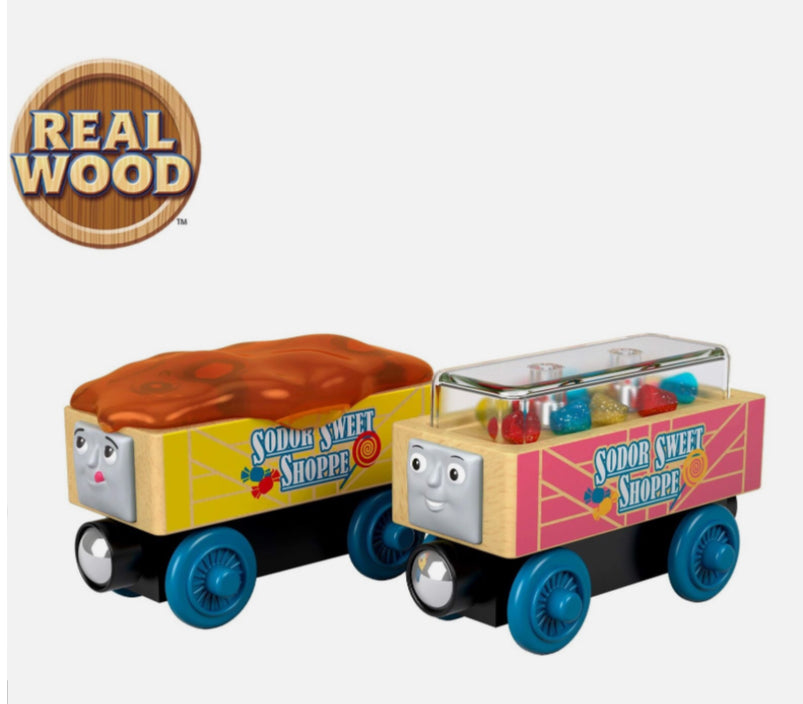 Thomas Wooden Railway Candy Cars