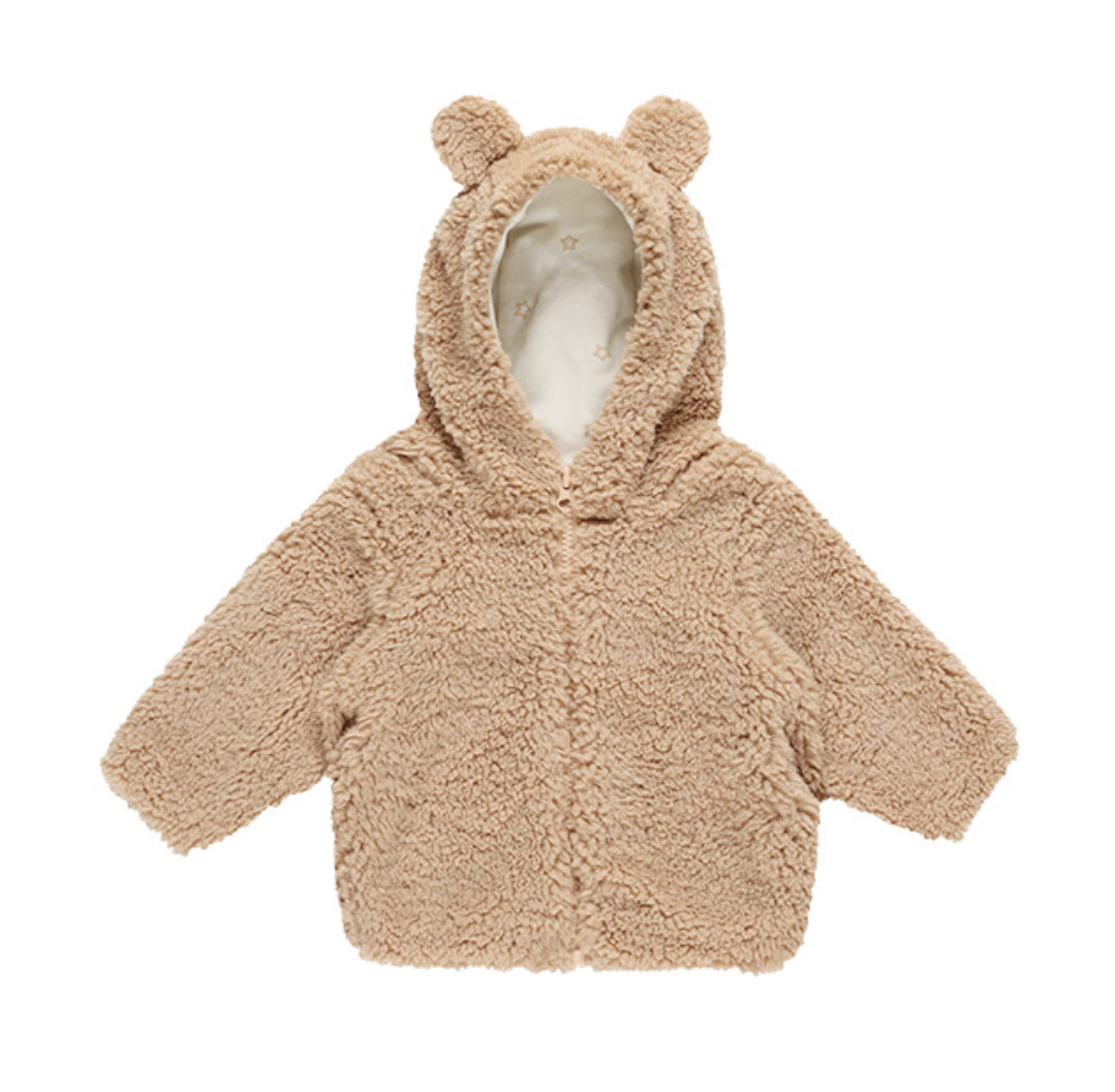 BEAR JACKET || BEIGE