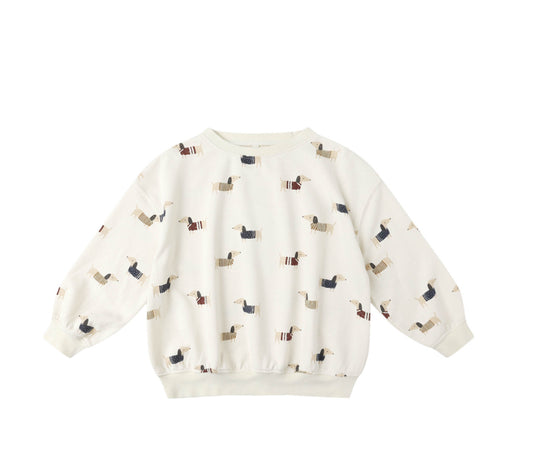 RELAXED SWEATSHIRT || DACHSHUND