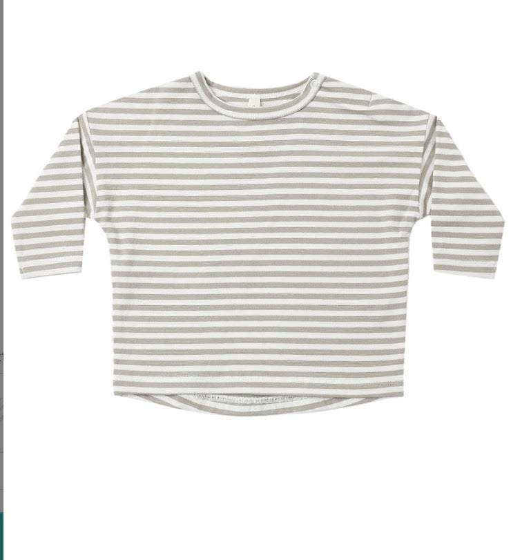 BABY OVERALL + LAUREL STRIPE TEE