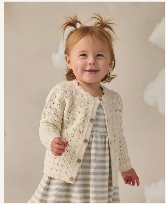 KNIT CARDIGAN NATURAL