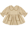 MARISOL DRESS BUTTERSCOTCH FLORAL