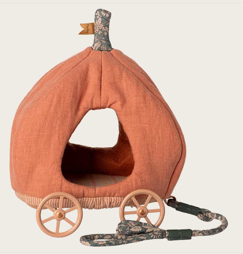 Pumpkin carriage, Mouse- 	Little sister/brother