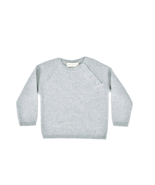 Bailey Knit Sweater |Pant Set Dusty Blue