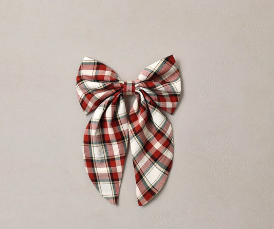 EVERLY BOW HOLIDAY TARTAN