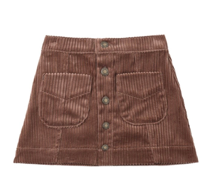DENVER MINI SKIRT MULBERRY