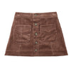 DENVER MINI SKIRT MULBERRY