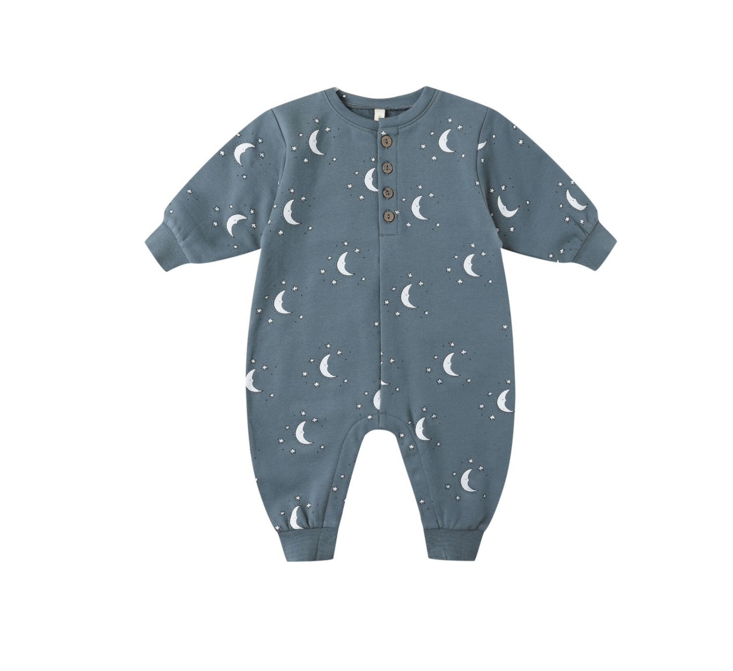 SILVER MOONS RELAXED FLEECE JUMPSUIT