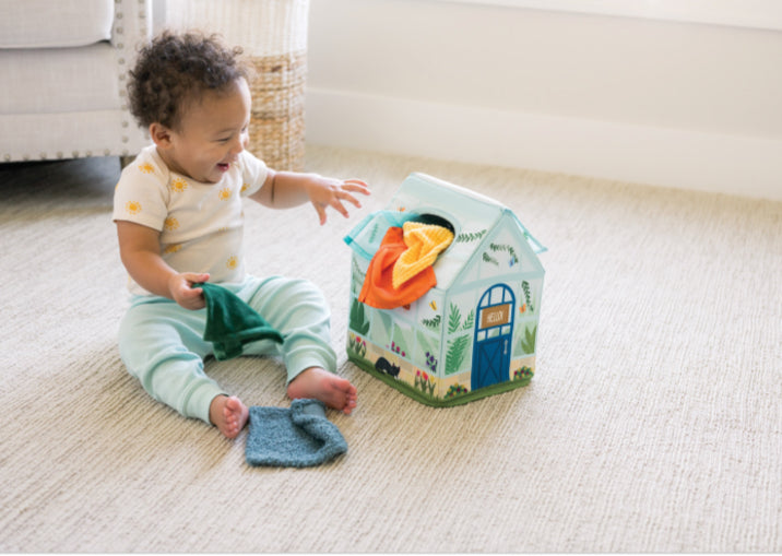 Sensory Sprouts Peek & Pull Tissue Box