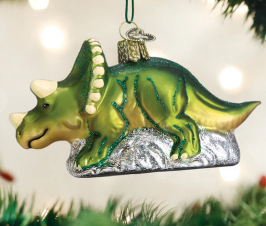 Triceratops Ornament