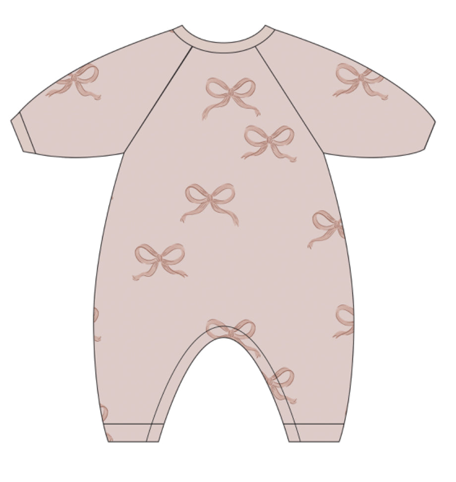 RAGLAN JUMPSUIT || Bows