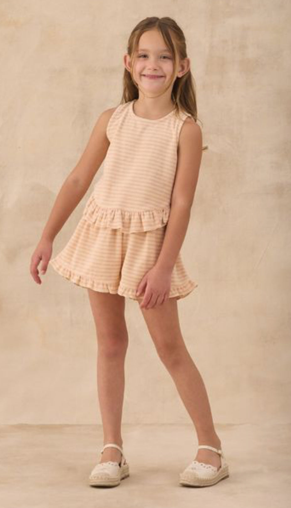 FAYE SET PINK STRIPE