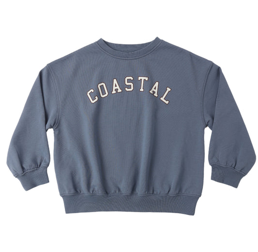 RELAXED SWEATSHIRT COASTAL
