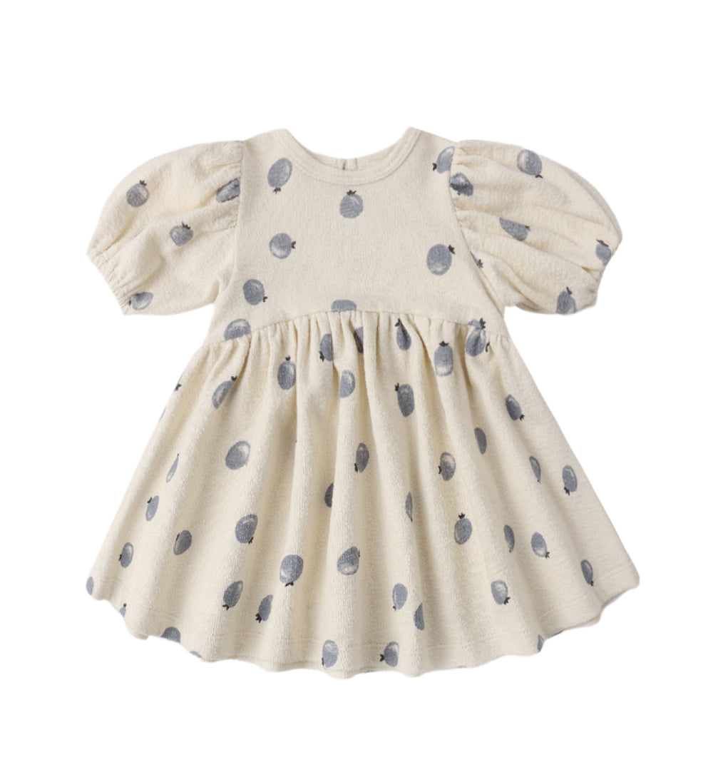 DARLA DRESS BLUEBERRIES