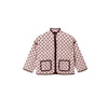 BLUSH FLEUR QUILTED JACKET