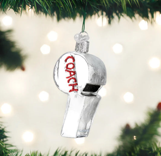 Coach's Whistle Ornament